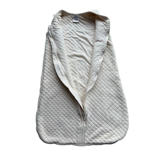 Hanna Andersson Baby Sleep Sack (1.0 TOG) In Ecru/Beige Size M/6-18M Baby - Picture 3 of 10